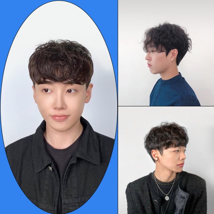 비슷하지만 다른 남성 펌 스타일 차이점  여자머리스타일 남자머리스타일 스타일 트렌드