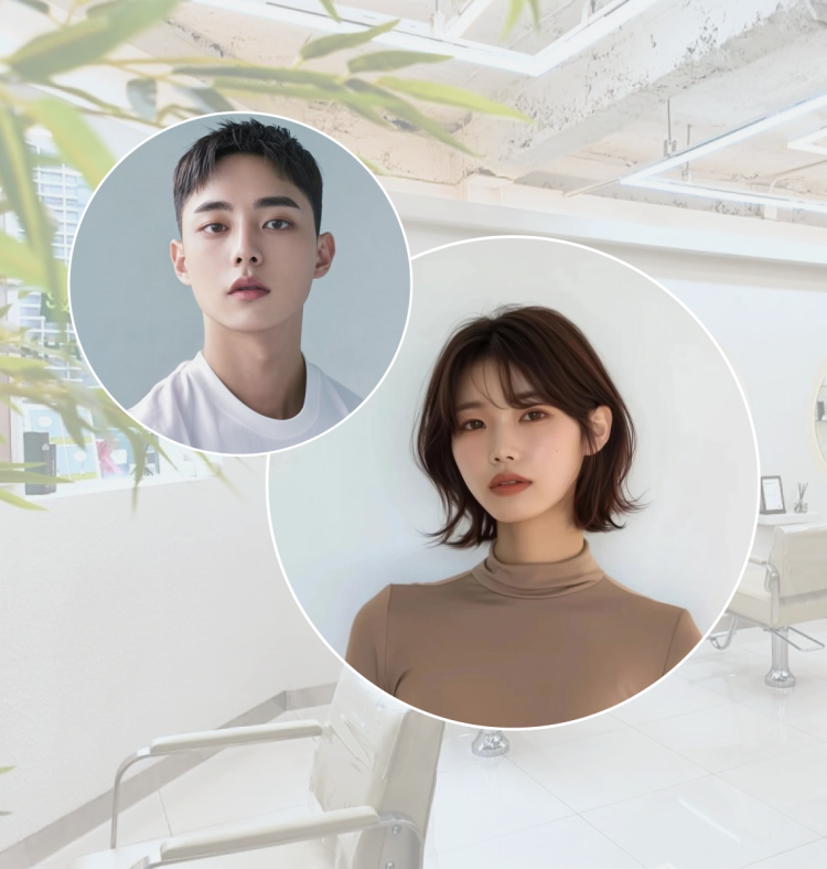 압구정 · 분당 헤어샵 추천 여자머리스타일 남자머리스타일 스타일 트렌드