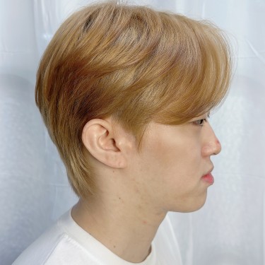 남성트렌드염색+디자인컷