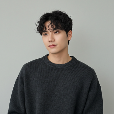남자 특수 디자인 펌