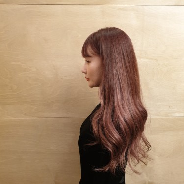 (여)염색+컷트