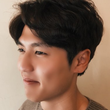 남자 디자인 펌!