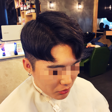[남자인생펌] 디자인펌+다운컷+모발케어