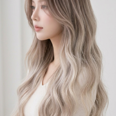 탈색+염색+올라플렉스+컷