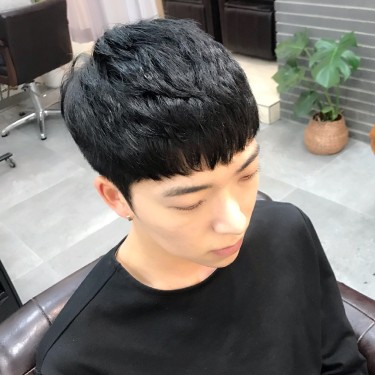 취향저격 훈남 디자인펌 or 염색