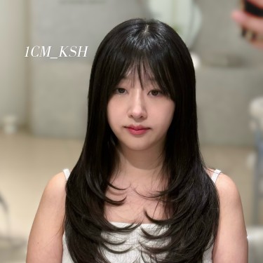 뿌리아이롱펌 + 매직셋팅