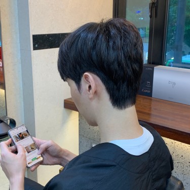 [희나 t] 스카웃기념 옆머리 다운펌+컷 