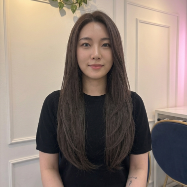 [엥비떼시그니처]프리미엄염색+아쿠아팩