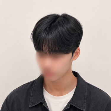 남성볼륨매직&아이롱펌