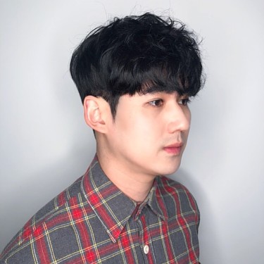 남자부분 펌
