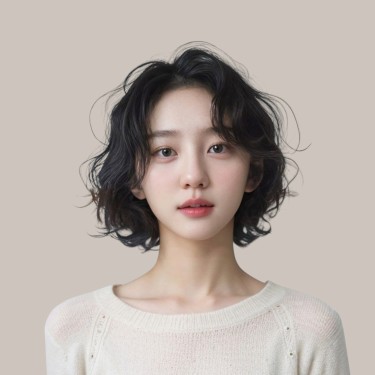 여성 일반펌