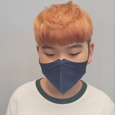 (남성)전체염색+두피팩+컷