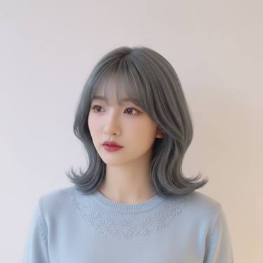 전체염색+마키사키+컷