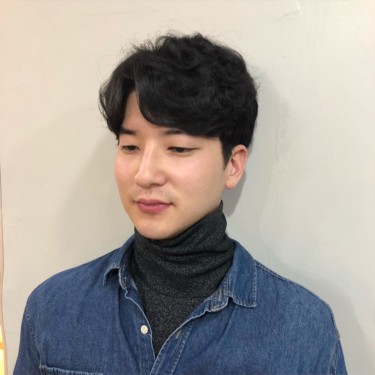 남성 스타일펌