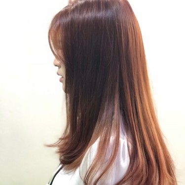 뿌리염색+물광클리닉