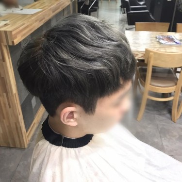 남자디자인펌+커트