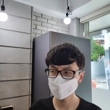 남성 디자인펌+염색
