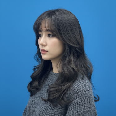 매직셋팅열펌+컷