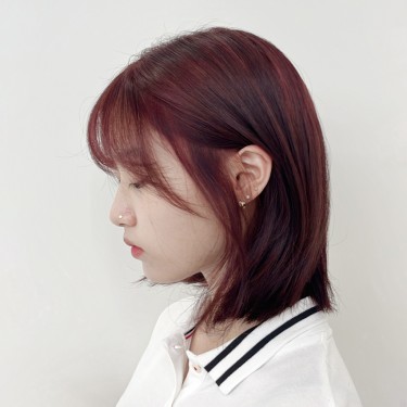컬러패키지(전체염색+컷+기본단백질케어)