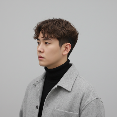 남성 크레이티브펌(베이비펌,히피펌,리프펌)
