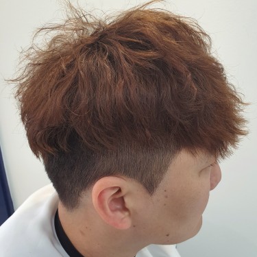 디자인펌+다운펌+컷