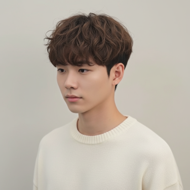 맨 시그니처 펌 + 다운펌