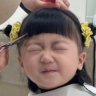 앞머리컷트)앞머리가 제일중요