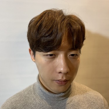 볼륨 아이롱펌 