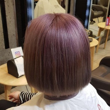 펄왁싱매니큐어/ 브릿지탈색