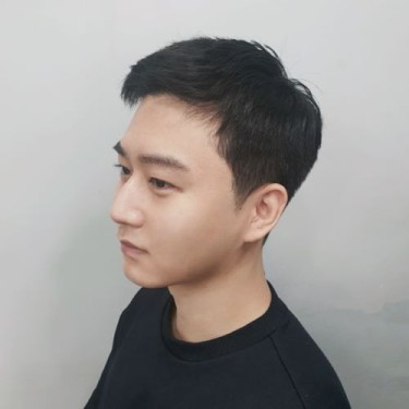 [뜨는머리시급]  컷 + 옆다운펌 +크리닉