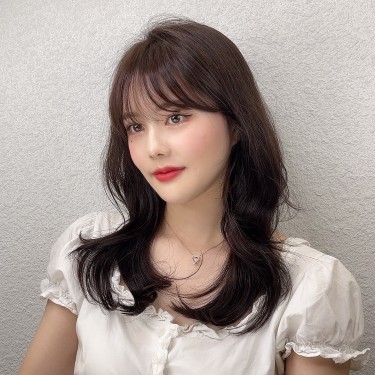 얼굴소멸 앞머리컷