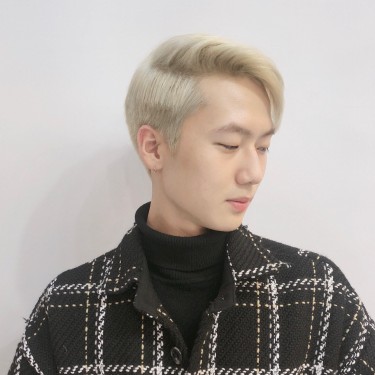 남:밀본염색+케어+커트