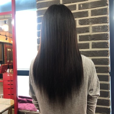 미니팁 40cm 붙임머리