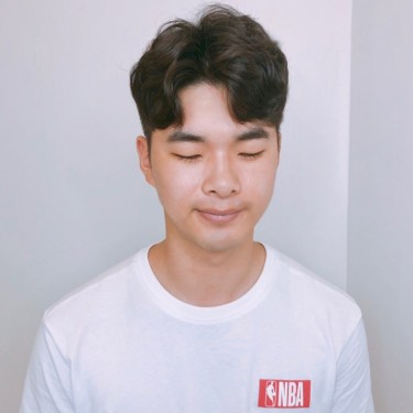 다운펌 + 커트 