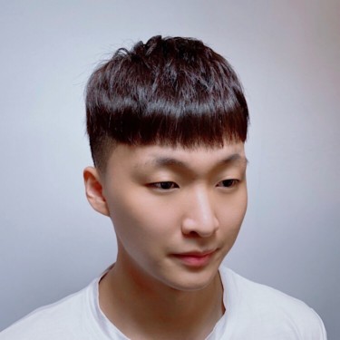 남성볼륨펌+두피스켈링+워터펀치