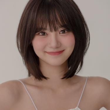 앞머리(펌)+앞머리커트