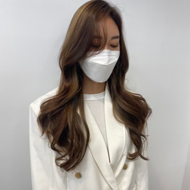 여자전체염색