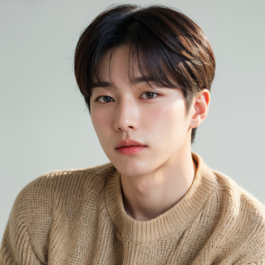 남성 전체염색 + 컷