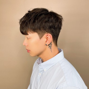 (남자)일반펌 실버