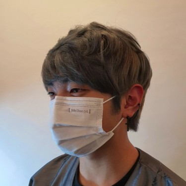 탈색2회+투톤염색(두가지색)