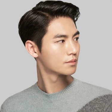 커트 + 라인정리 다운펌
