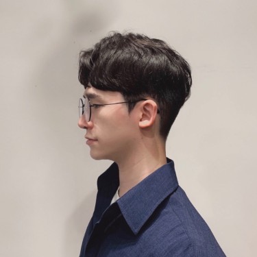 다운 펌 + 컷