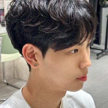 일반남자펌 