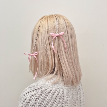 여) 탈색 