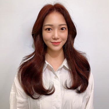 (아윤채)아이롱뿌리펌+단백질클리닉3단계+CUT