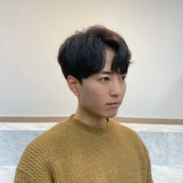 남성 일반펌