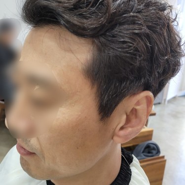 남자_일반펌+라인다운펌+컷