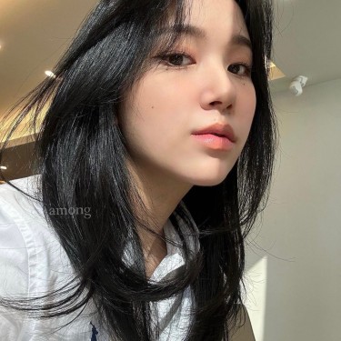 among 앞머리펌
