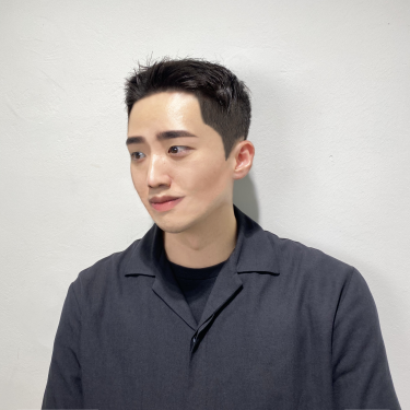 커트+다운펌(옆)