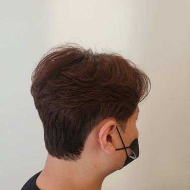 댄디한 남자의 정석 다운펌 컷
